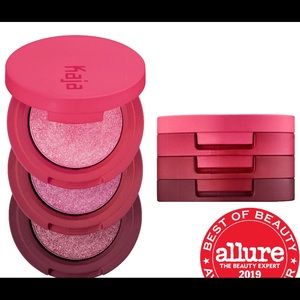 Kaja beauty Bento eyeshadow trio Sparkling Rose